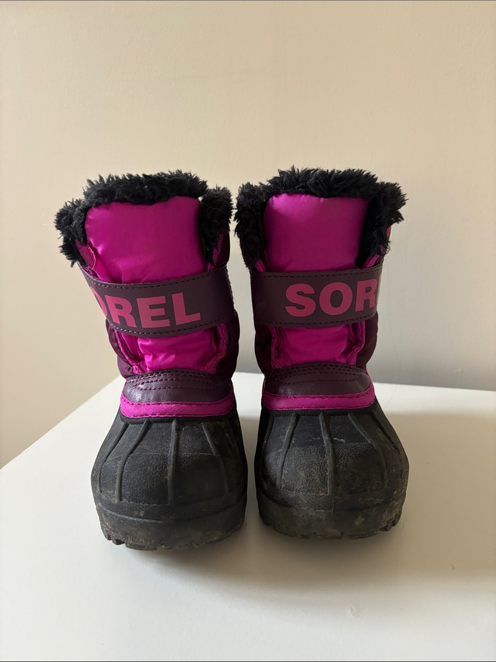 SOREL pink boots